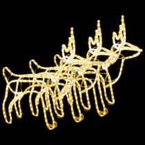 LED Rentier Silhouette...