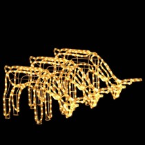 LED-Silhouette Rentier...
