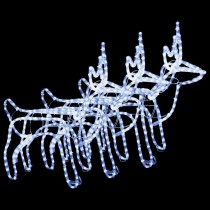 LED Rentier Silhouette...